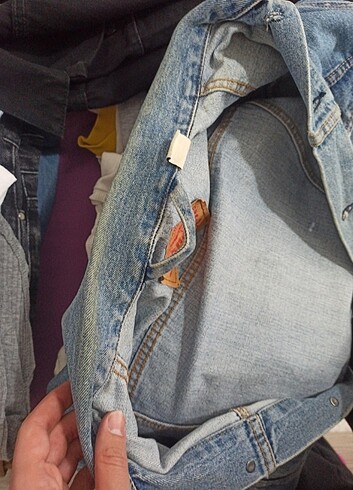 l Beden Levis kot ceket