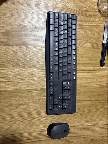 Kablosuz klavye seti logitech