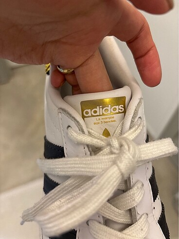 38 Beden beyaz Renk Adidas superstar