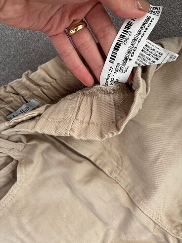 Kadın bej pantolon - Görsel 3