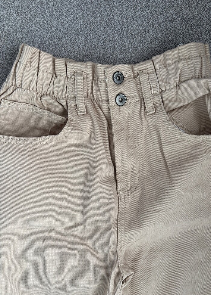 Kadın bej pantolon - Görsel 2