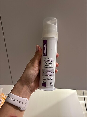 Dermoskin face and body peeling jel