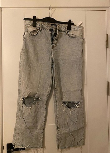 32 Beden mavi Renk Kot pantolon