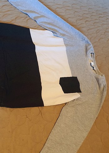 Gri Erkek cocuk Sweatshirt Uzun Kollu