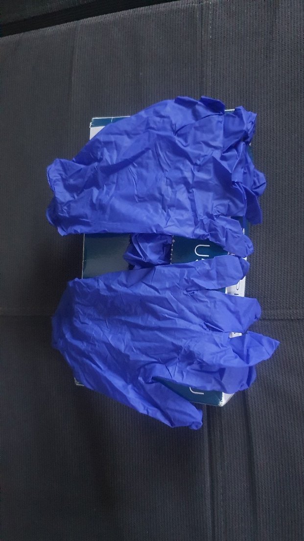 Kobalt Mavisi Elastik Nitril Eldiven - Görsel 5