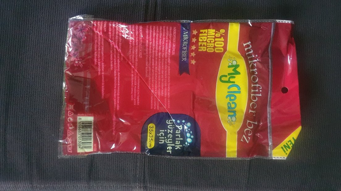 %100 Microfiber Parlak Yüzey Temizlik Bezi - Görsel 2