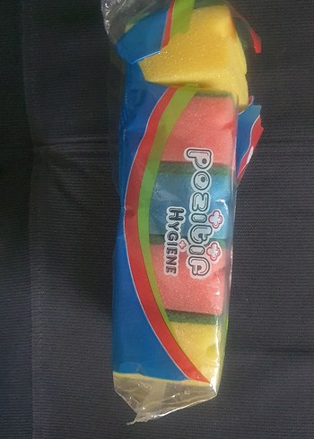 Renkli Çok Amaçlı Banyo Süngeri 5'li - Görsel 2