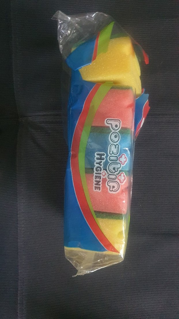 Renkli Çok Amaçlı Banyo Süngeri 5'li - Görsel 2