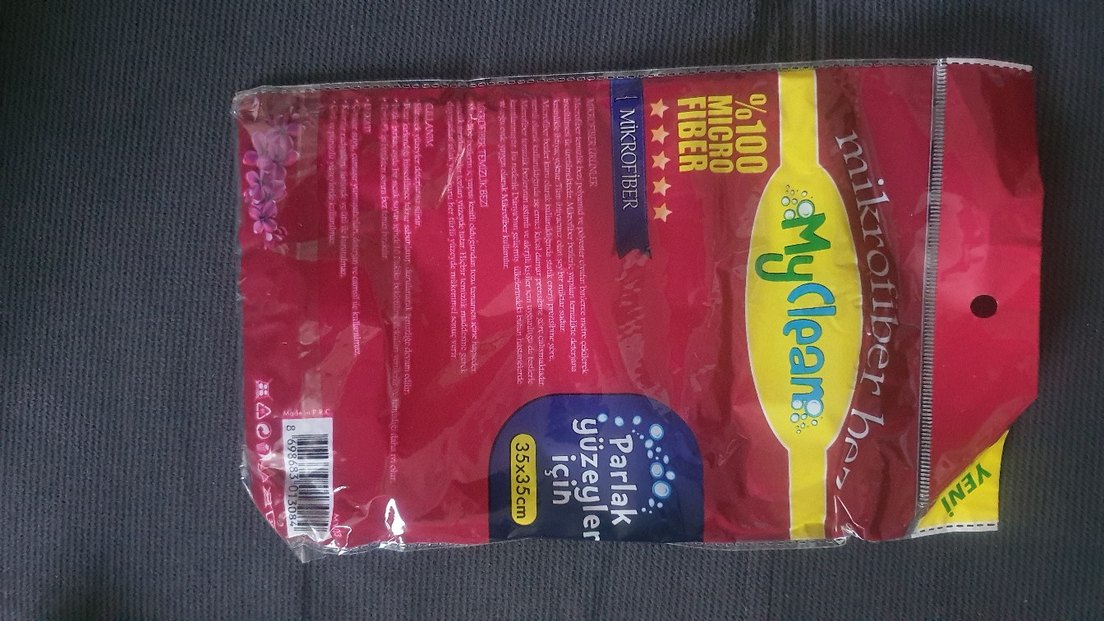 MyClean Renkli Baskılı Mutfak Bezi 35x35cm - Görsel 2