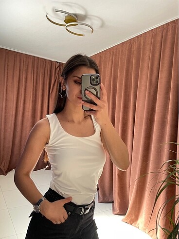 Diğer Ekru Basic Bluz