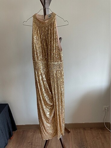 Beymen Club Beymen Club Gold İşlemeli Elbise