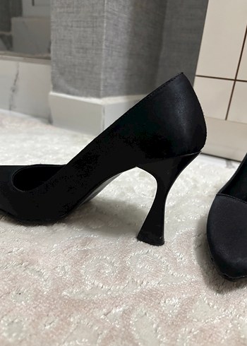 Diğer Diger Siyah Stiletto Kadın Ofis Ayakkabısı