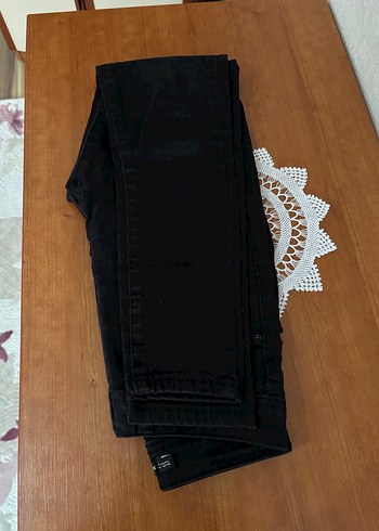 Siyah Kot Pantolon - Görsel 2