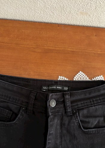 Siyah Kot Pantolon - Görsel 3