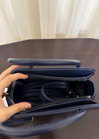 Lacivert Kadın Çanta - Görsel 4