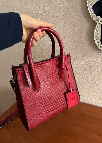 Bordo Kadın Çanta - Görsel 2