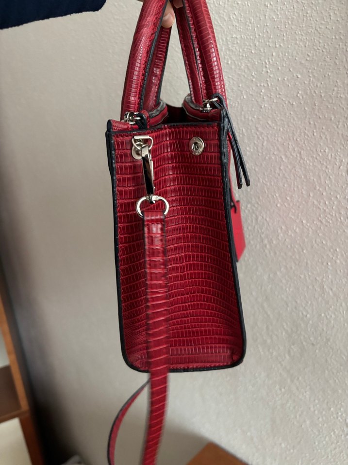 Bordo Kadın Çanta - Görsel 5