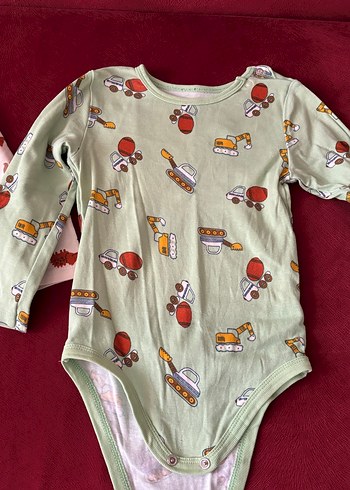 Uzun Kollu bebek zıbın 24/36 m iki tane - Görsel 2