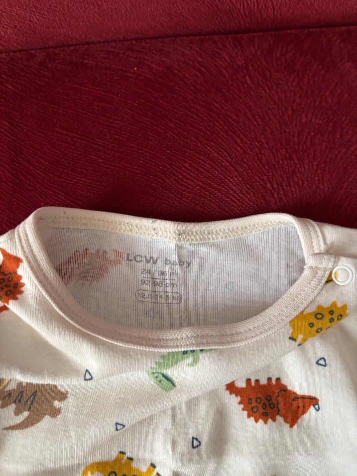 Uzun Kollu bebek zıbın 24/36 m iki tane - Görsel 3