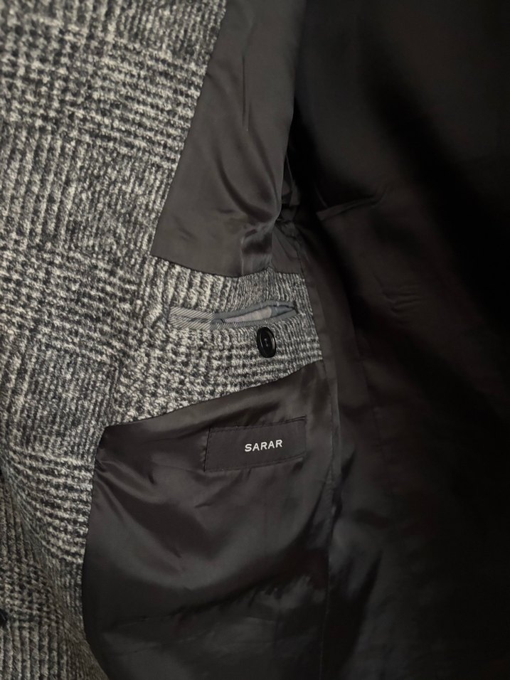 Erkek sarar palto kaban - Görsel 5