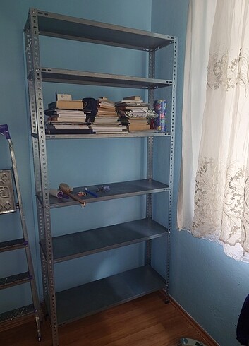 GALVANİZE ÇELİK RAF 6 KATLI