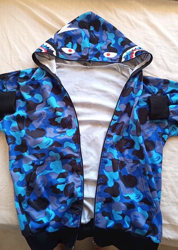 s Beden mavi Renk BAPE ceket