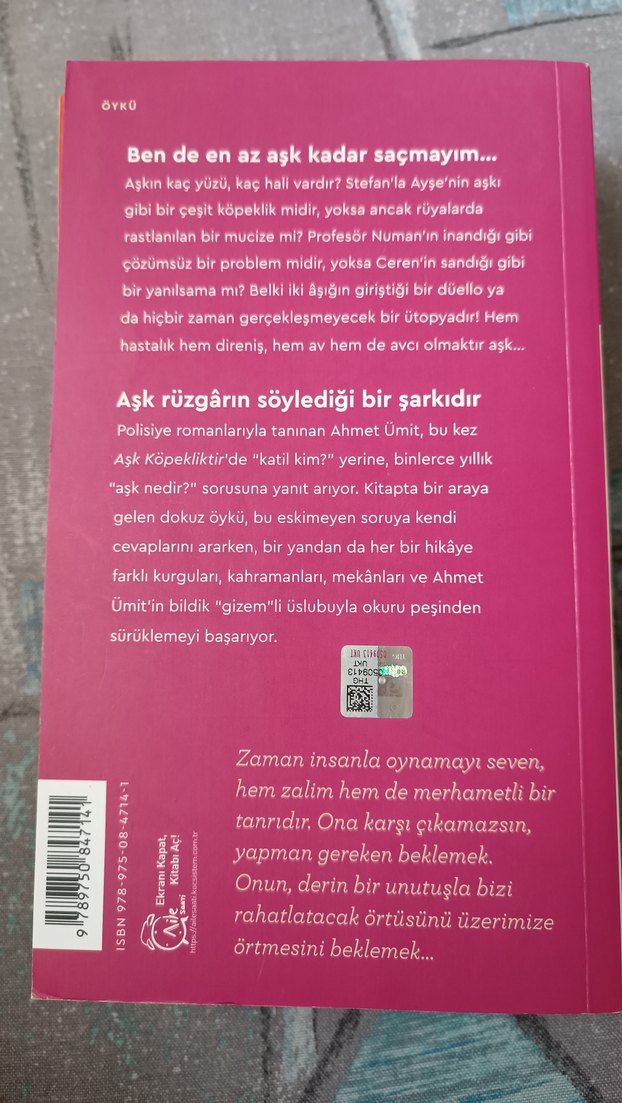 Aşk Köpekliktir - Ahmet Ümit - Görsel 2
