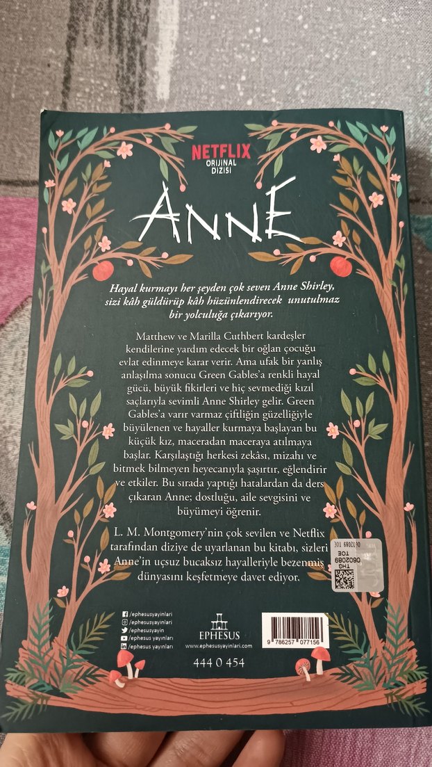 Yeşilin Kızı Anne - L. M. Montgomery - Görsel 2