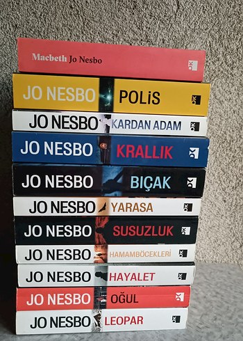 Jo Nesbo Roman Seti - 11 Kitap
