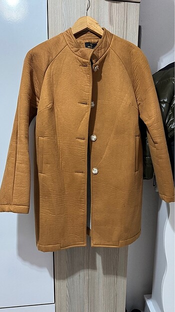 Camel renk mevsimlik ceket