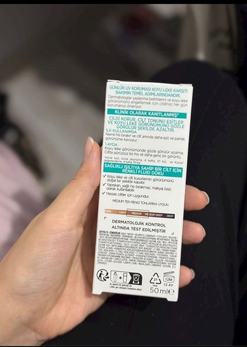 L'Oréal Bright Reveal SPF 50 Renkli Yüz Güneş Kremi - Görsel 3