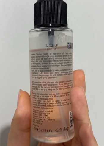 Newwell Parlatıcı Makyaj Sabitleyici Sprey - Görsel 2