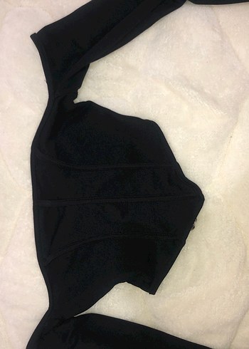 Siyah Uzun Kollu  Büstiyer - Görsel 2