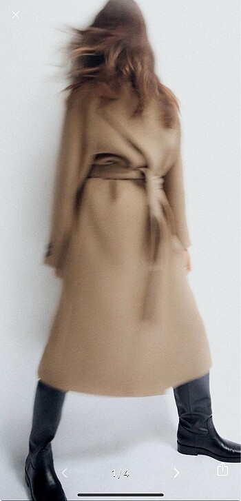 s Beden camel Renk #zara uzun kaban
