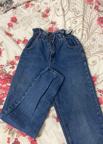 Mom jean mavi - Görsel 3