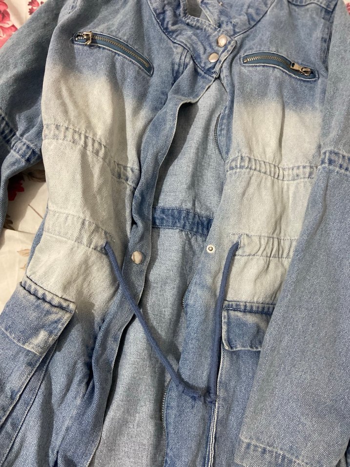 Bohem Rüzgarı Denim Ceket - Görsel 2