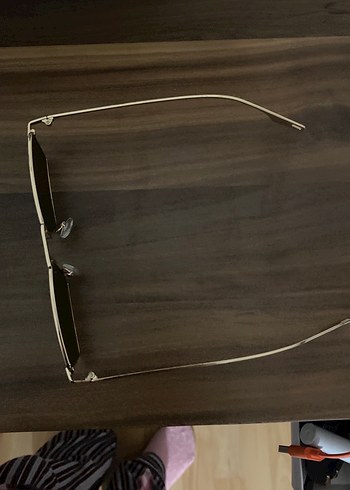 Kahverengi  Minimalist Kadın Güneş Gözlüğü - Görsel 2