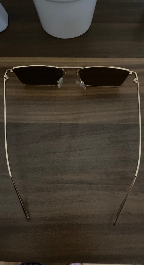 Kahverengi  Minimalist Kadın Güneş Gözlüğü - Görsel 3