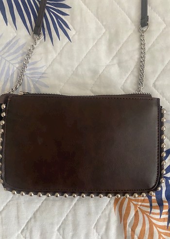 Kahverengi Deri Kadın Çanta - Görsel 2