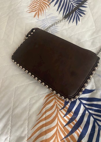 Kahverengi Deri Kadın Çanta - Görsel 3