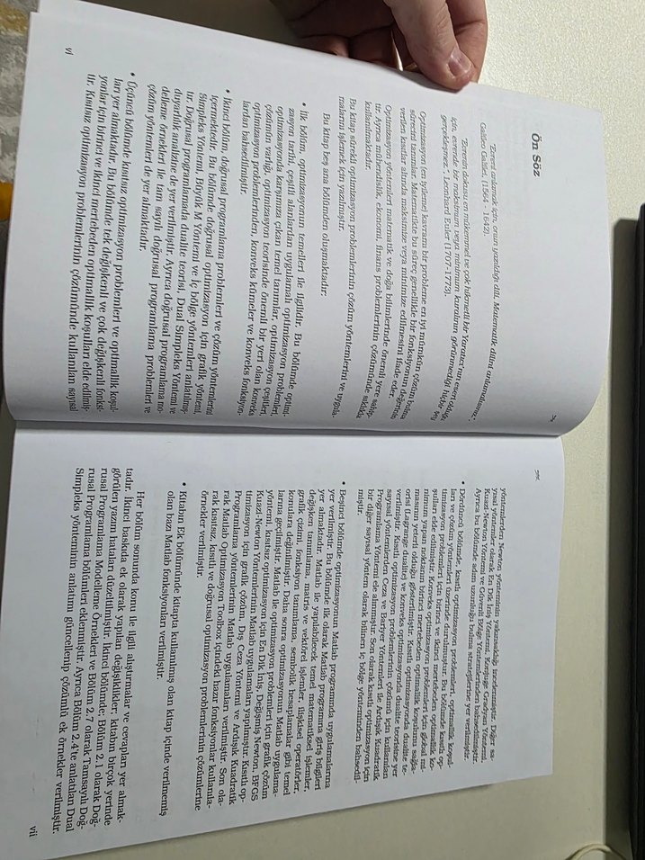 Optimizasyon ve MATLAB Uygulamaları - Güncellenmiş 2. Basım - Görsel 3