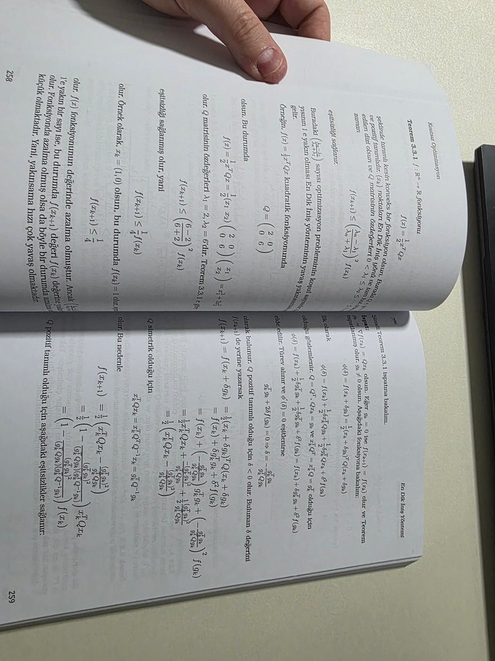 Optimizasyon ve MATLAB Uygulamaları - Güncellenmiş 2. Basım - Görsel 5