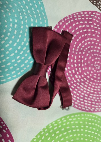 Bordo Erkek Papyon - Görsel 2