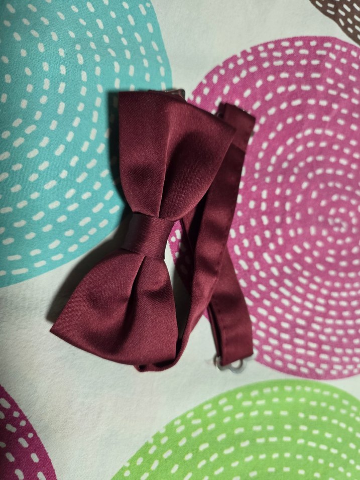 Bordo Erkek Papyon - Görsel 2