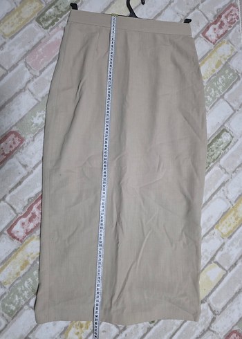 Bej Kadın Uzun Etek - Görsel 4