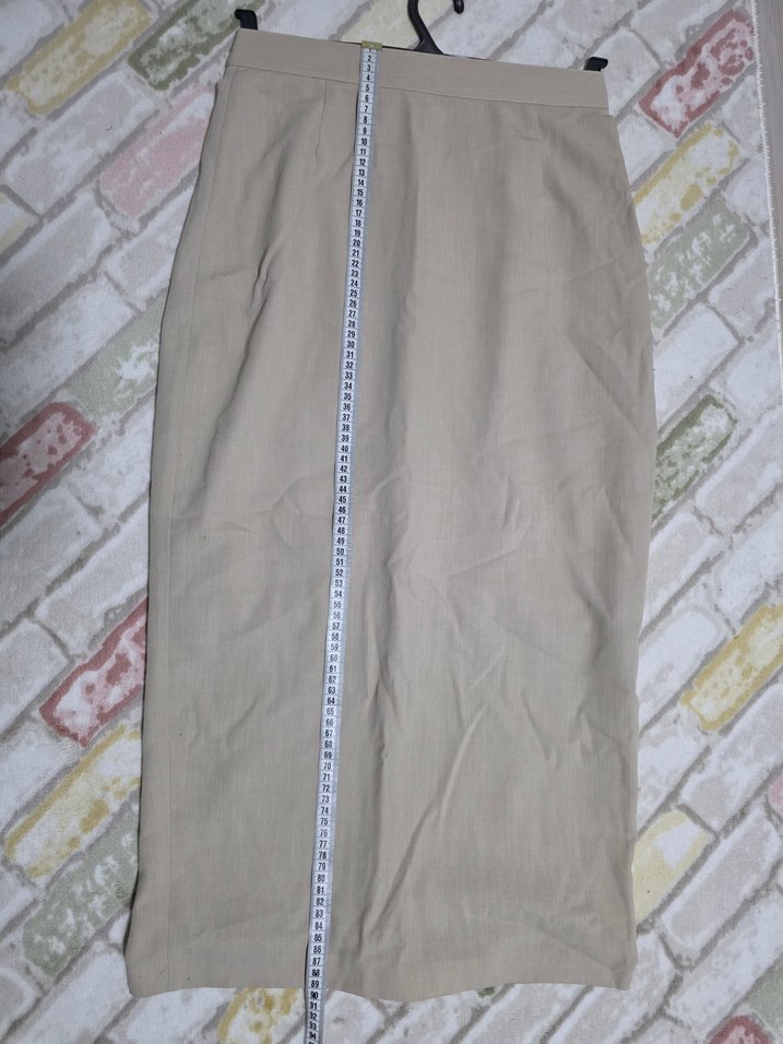 Bej Kadın Uzun Etek - Görsel 4