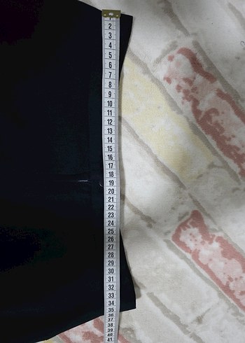 Lacivert Kadın Uzun Etek - Görsel 3