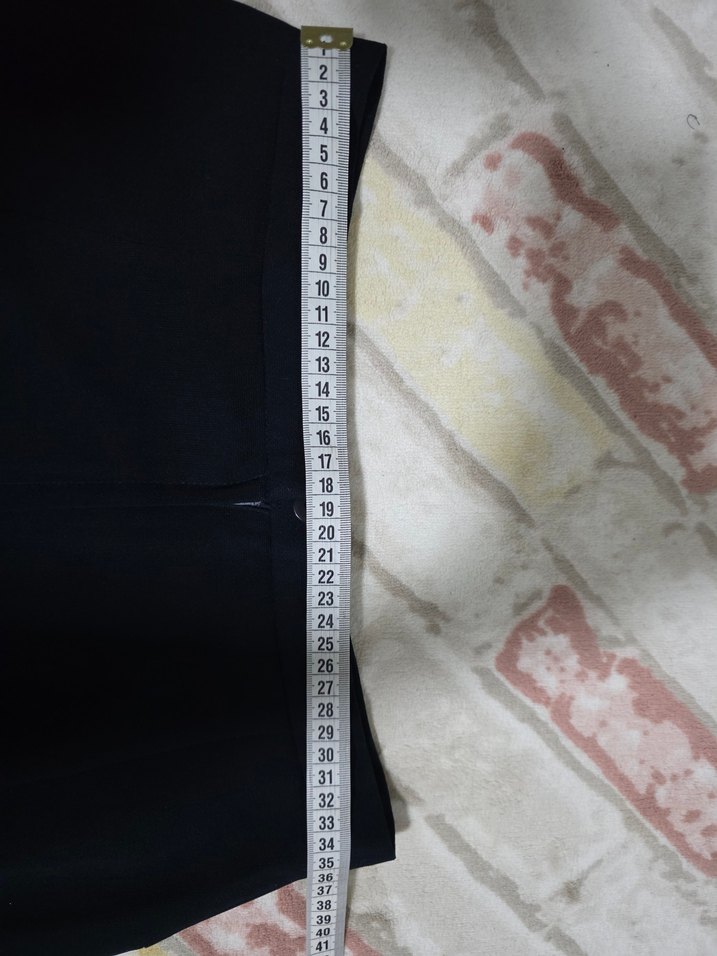 Lacivert Kadın Uzun Etek - Görsel 3