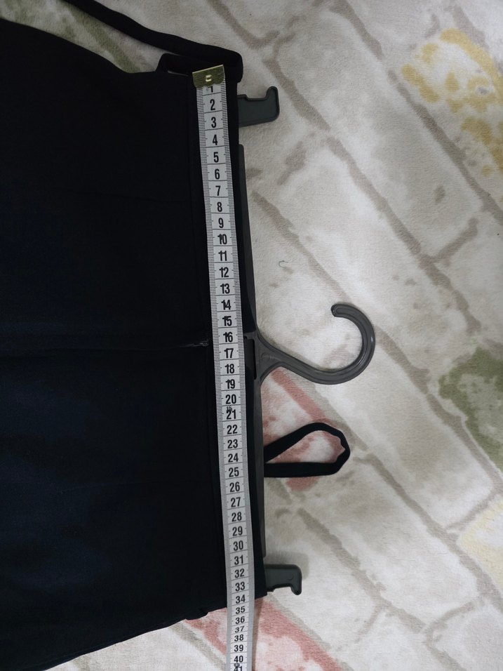 Lacivert Kadın Uzun Etek - Görsel 3