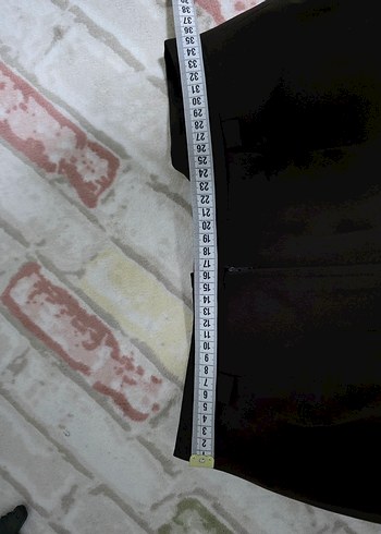 Kahverengi Uzun Kadın Etek - Görsel 4